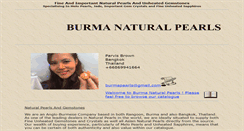 Desktop Screenshot of burmathai.com